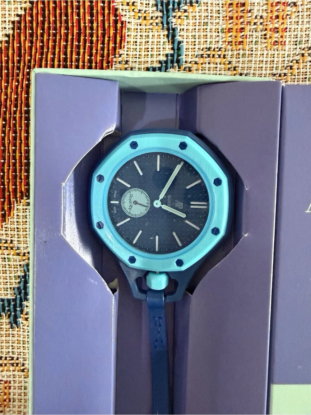 Swatch x AP Royal POP Collaboration Pocket Watch